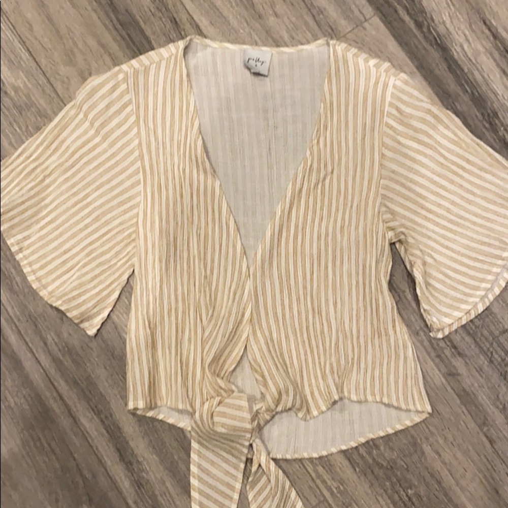 Princess Polly wrap top. Excellent condition.